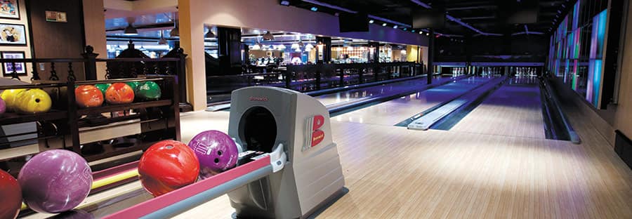 Norwegian Epic Bowling Alley